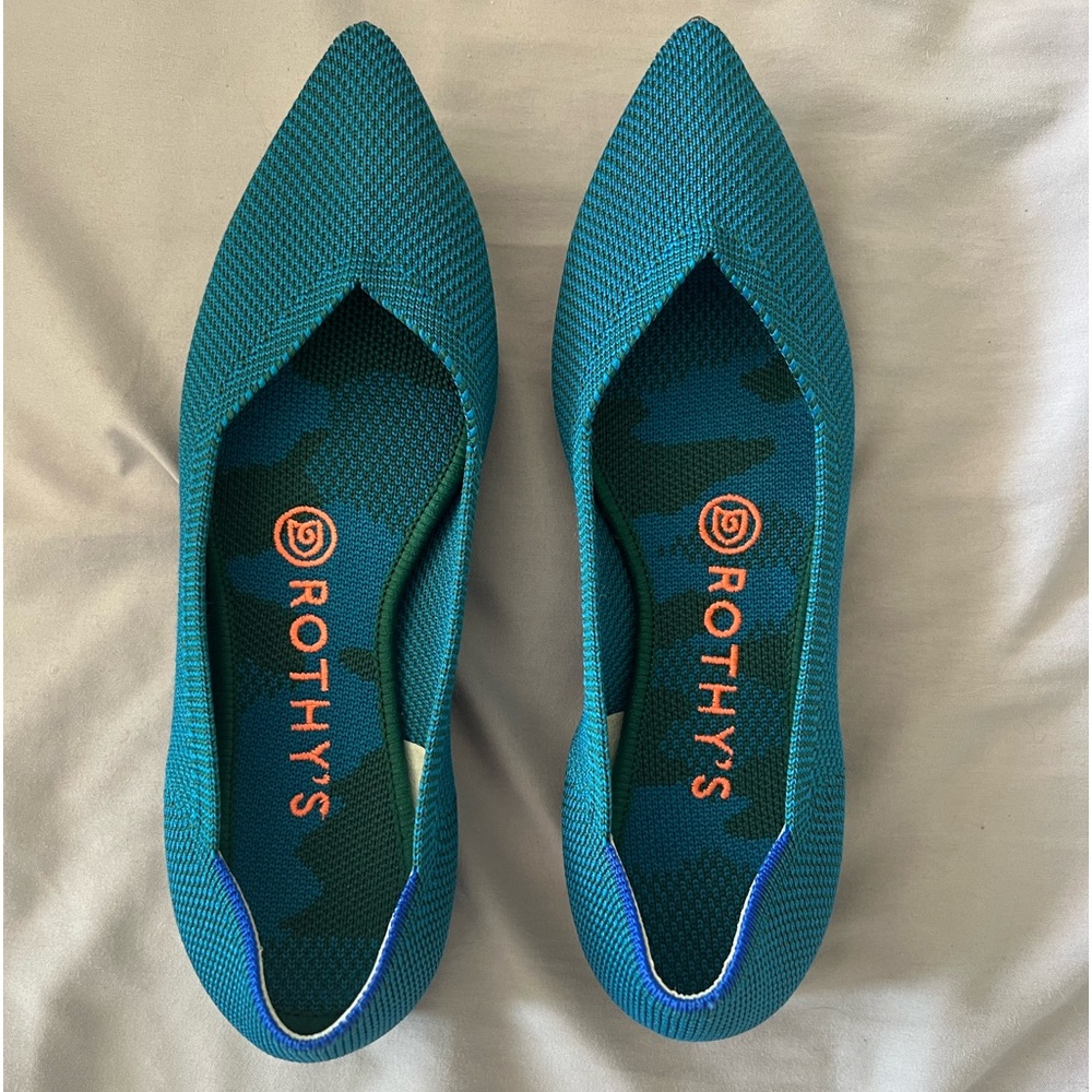 Rothy’s Deep Teal Size 6
